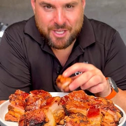 Crunchy Pork Belly Burnt Ends