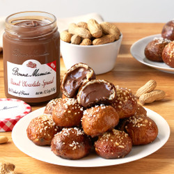 Peanut Chocolate Pretzel Bites