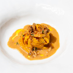 Saffron Tagliatelle And Tortelloni