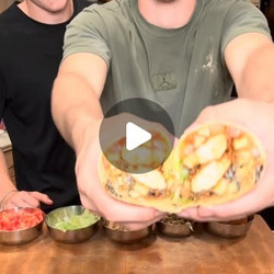 Garlic Parmesan Chicken Wrap