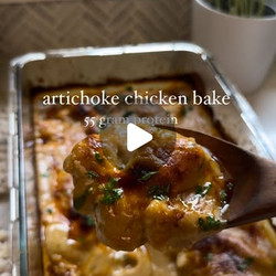 Artichoke Chicken Bake