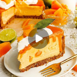 Best Ever No-bake Mango Cheesecake