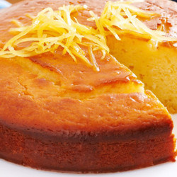 Lemon Yoghurt Cake With Syrup