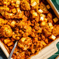 Paneer And Cauliflower Curry Casserole (dump &amp; Bake)