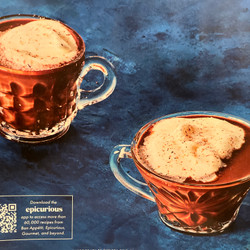 Buttered-Rum Hot  Chocolate (from Bon Appetit)