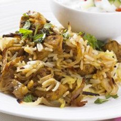Low-fat Chicken Biryani