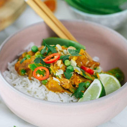 Thaise Gele Curry Met Jackfruit Van Fairtrade (advertentie)
