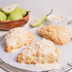 Ginger Pear Scones