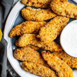 Golden Air Fryer Chicken Tenders Recipe