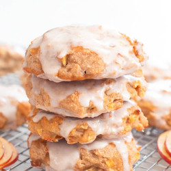 2 Ingredient Healthier Apple Fritters