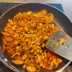 Red Curry Chicken Stir Fry