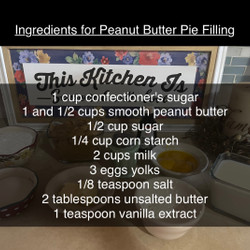 Rosalynn Carter’s Peanut Butter Pie