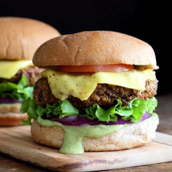 Lentil Walnut Burgers