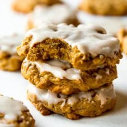 Brown Butter Pumpkin Oatmeal Cookies