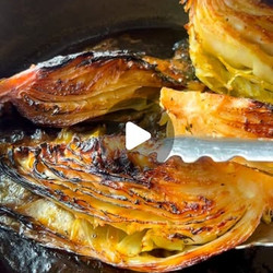 The Most Delicious Cabbage Recipe: Charred And Braised Cabbage