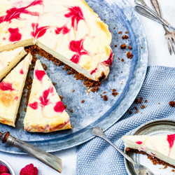 Frambozencheesecake Met Citroen