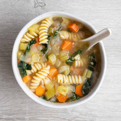 Roasted Garlic Noodle Soup
