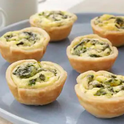Spinach Mini Quiches