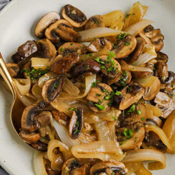 Sautéed Mushrooms And Onions