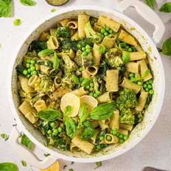 Creamy One Pot Green Pasta
