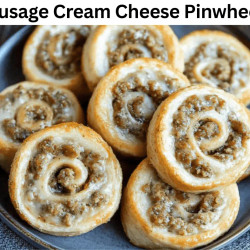 Sausage Cream Cheese Pinwheels