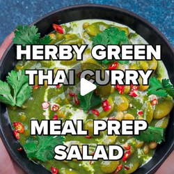 Herby Thai Meal Prep Bean Salad