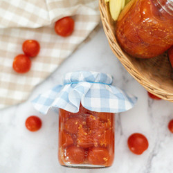 Easy Canning Crushed Cherry Tomatoes