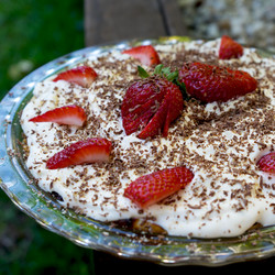 Italian Baked Ricotta Cake