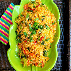 Vegetarian Thai Curry Fried Rice