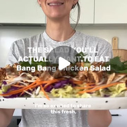 Bang Bang Chicken Salad