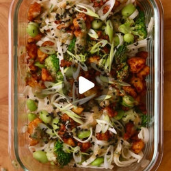 Creamy Lime &amp; Miso Noodle Salad
