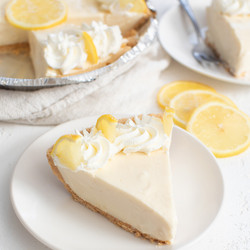 4 Ingredient No Bake Lemon Cheesecake