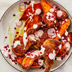 Sheet-pan Curry Pork Chops