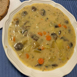 Russian Mushroom And Potato Soup