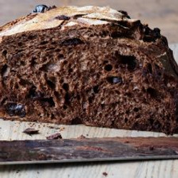 Dark Chocolate-cherry Sourdough Bread