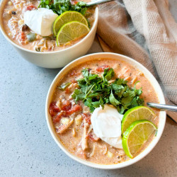 Slow Cooker Chicken Tortilla Soup