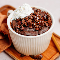 Fudgy Vegan Chocolate Mug Cake