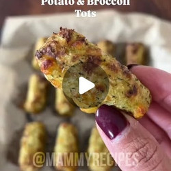 Potato &amp; Broccoli Tots