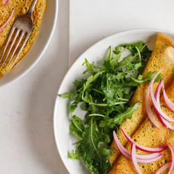 Puda: The Soft Yet Crispy Chickpea Pancake That's Perfect Any Time Of Day