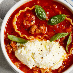 Lasagna Soup