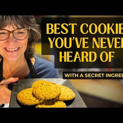 Honey Butter Cornmeal Cookies
