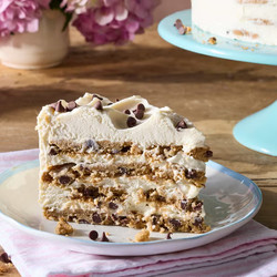 Chocolate Chip Cookie Icebox Cake