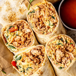 Gluten-free Meal Prep Breakfast Burritos (freezer Friendly)