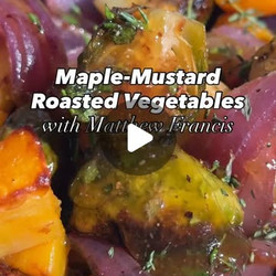 Maple-mustard Roasted Vegetables