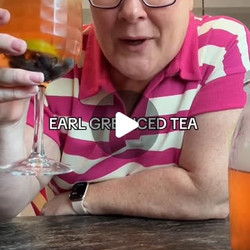 Cold Brew blueberry earl grey Ice Tea