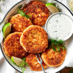 Crispy Chicken Patties