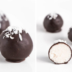 Chocolate-covered Coconut Keto Fat Bombs (paleo &amp; Vegan)