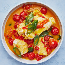 Tomato Curry Poached Cod | Bon Appetit