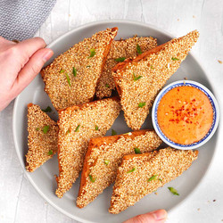 Sesame Prawn Toast