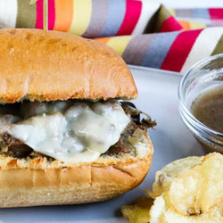 Crock Pot French Dip Sandwiches